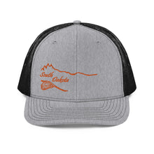 Load image into Gallery viewer, RingNeck Horizon black mesh hat