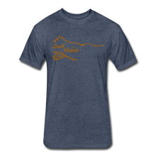 Load image into Gallery viewer, Fitted Blend T-Shirt Ringneck Horizon - heather navy