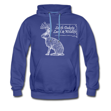 Load image into Gallery viewer, Jackalope Hoodie - royalblue