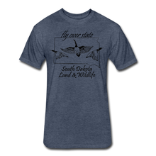 Load image into Gallery viewer, Fly over state T Shirt - heather navy
