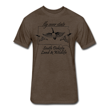 Load image into Gallery viewer, Fly over state T Shirt - heather espresso
